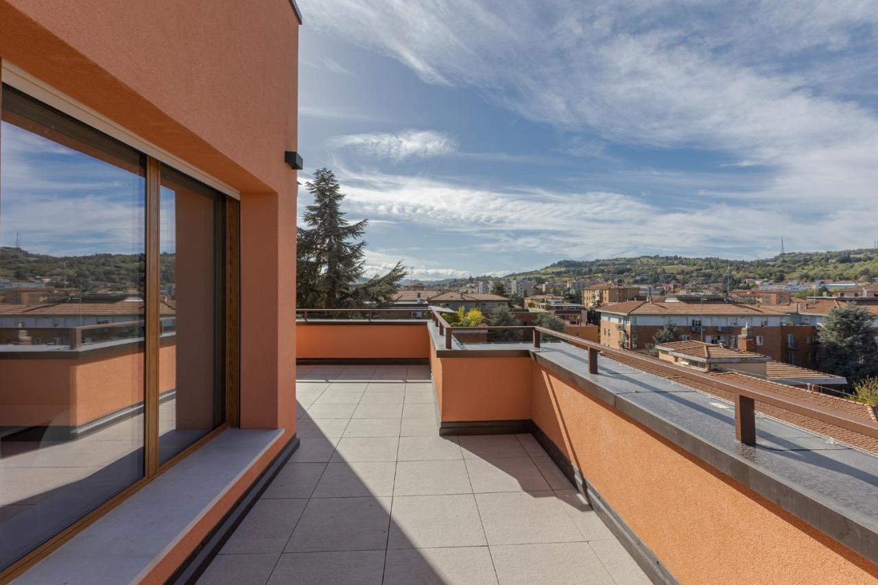 Bologna Hills View - Stunning Attic With Terrace Apartment Exterior photo